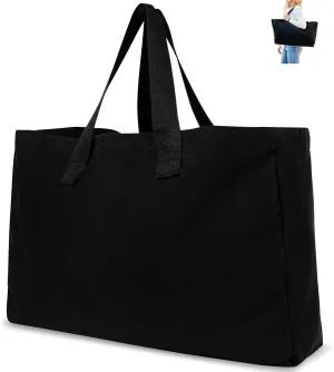Extra Large Canvas Tote Bag - Big Largest Reusable Grocery