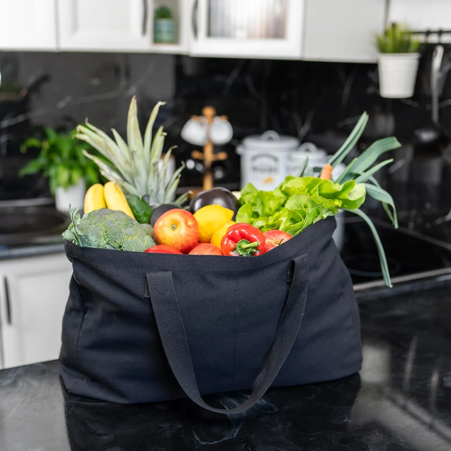 Extra Large Canvas Tote Bag - Big Largest Reusable Grocery