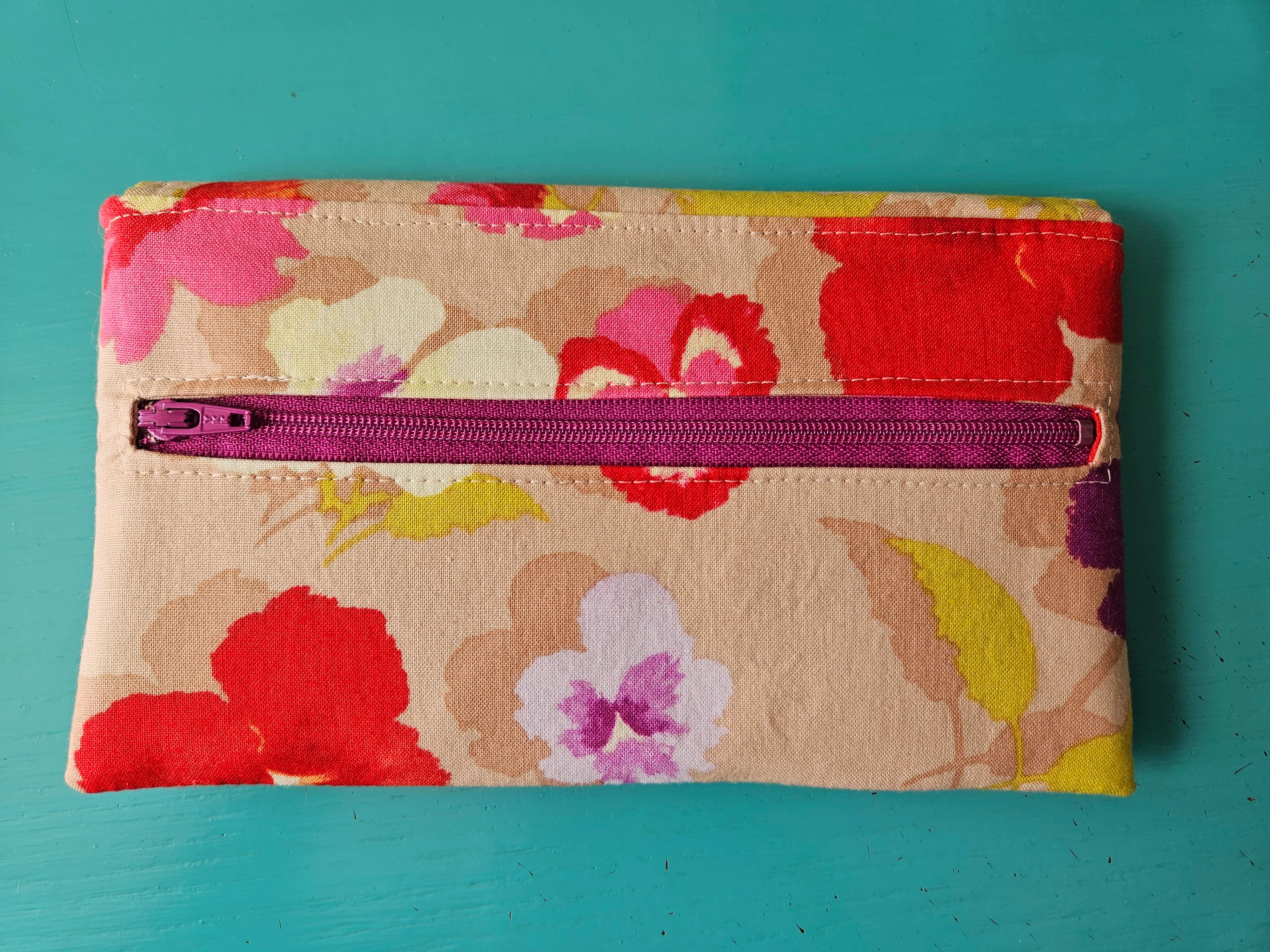 Fabric Wallet Sewing Tutorial / Fabric Wallet Sewing Pattern / DIY Fabric Wallet / Fabric Wallet with Snap Closure Sewing Printable / Wallet
