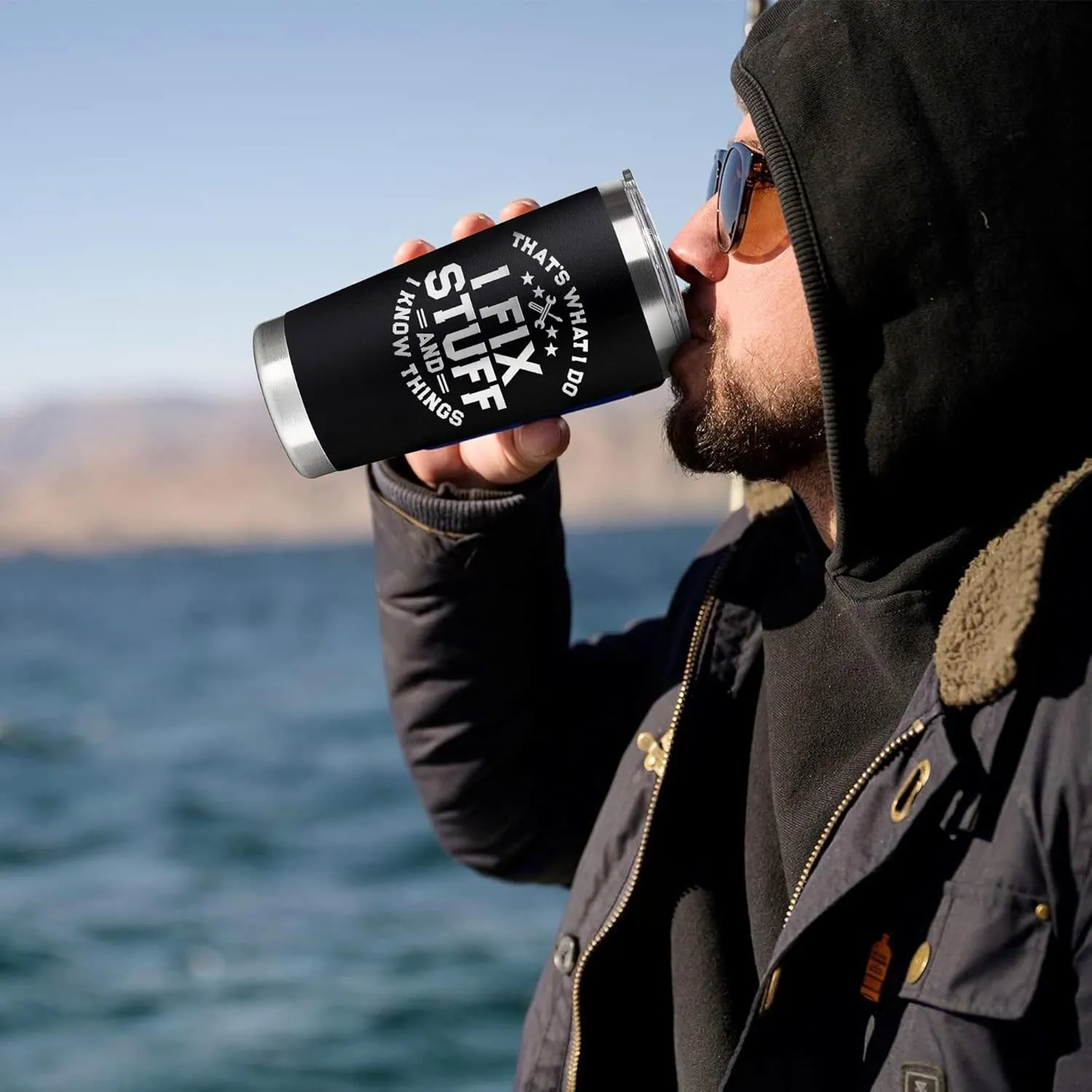 Father's Day Gifts for Dad, Men - Gifts for Dad from Daughter, Son - Dads Birthday Gift Ideas, Happy Birthday gifts for Dads, Fathers - Best Dad Ever Gift, Best dad Tumbler, 20 Oz dad Cup