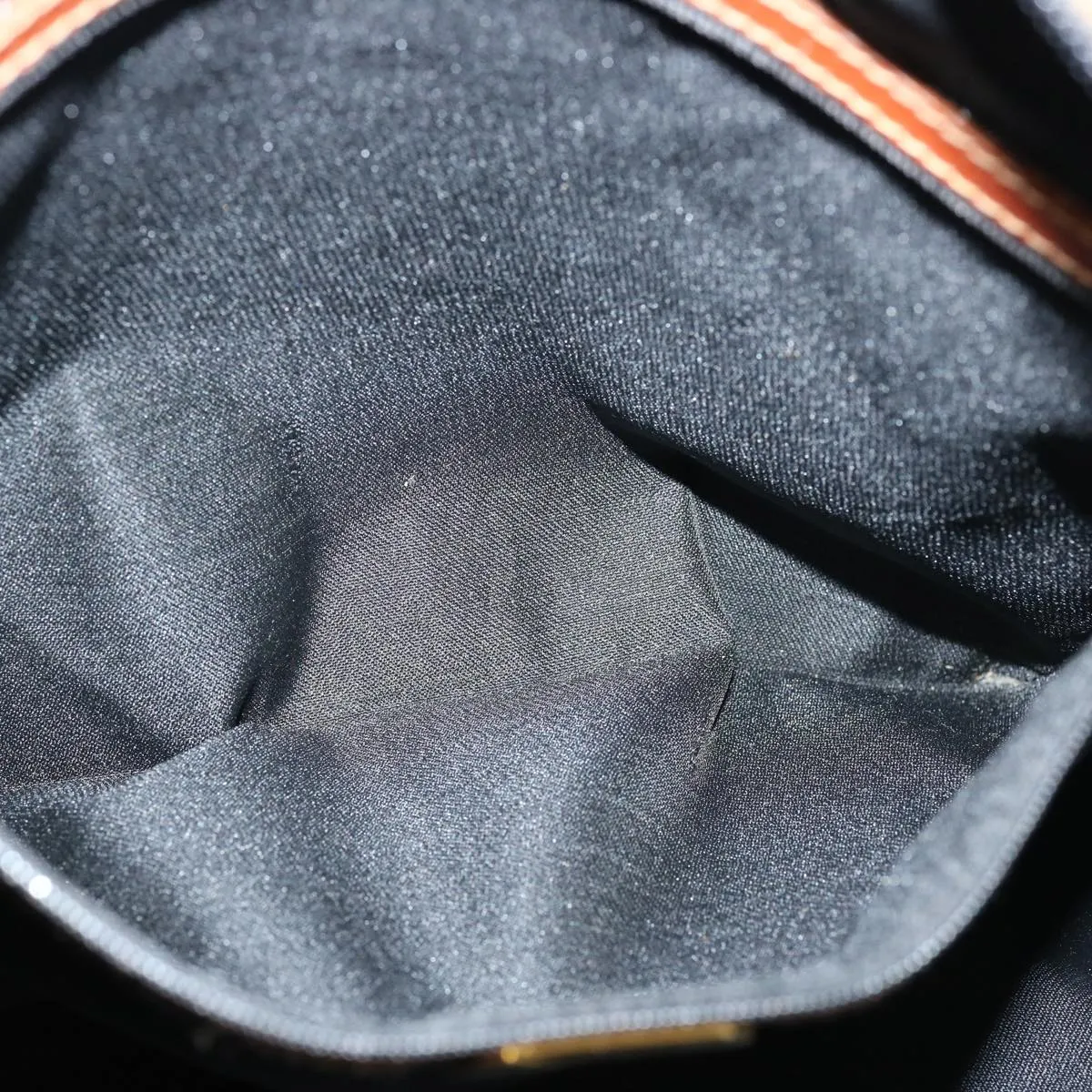 FENDI Pecan Canvas Tote Bag Brown Black bs14250