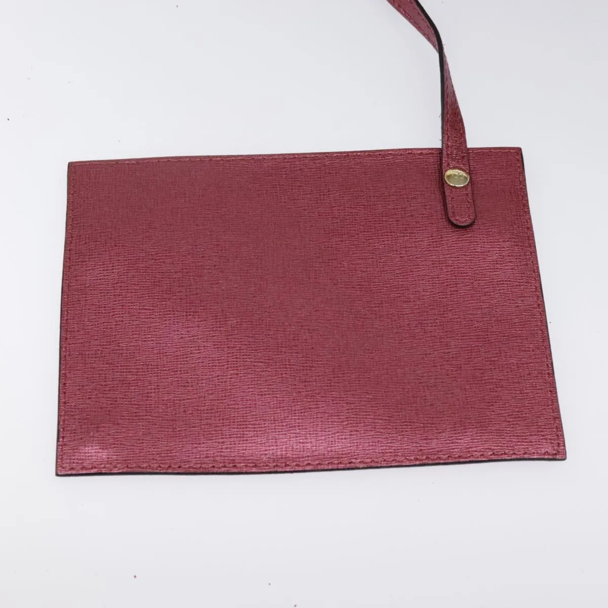 FENDI Tote Bag Leather Pink Gold fm3867