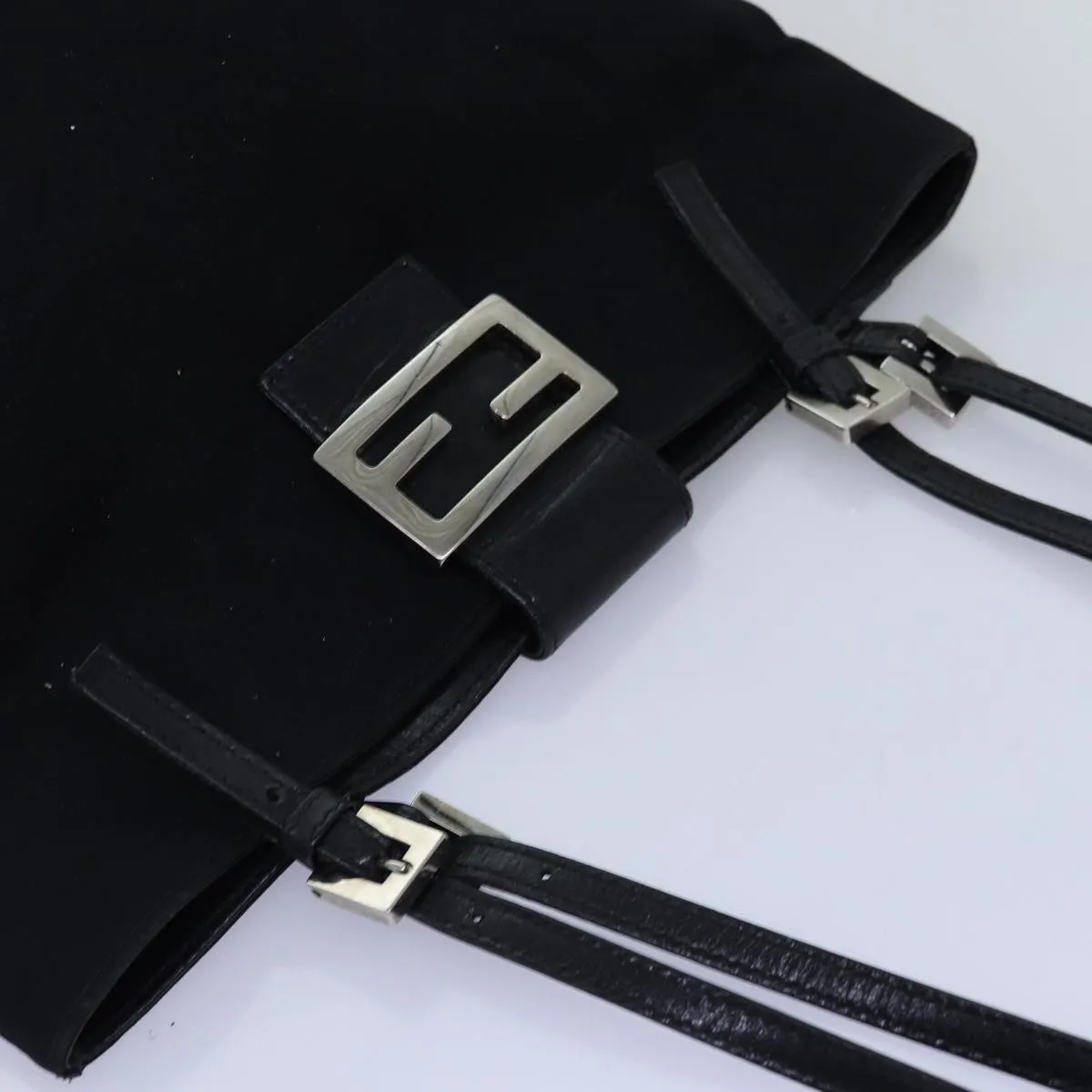 FENDI Tote Bag Nylon Black ep4415