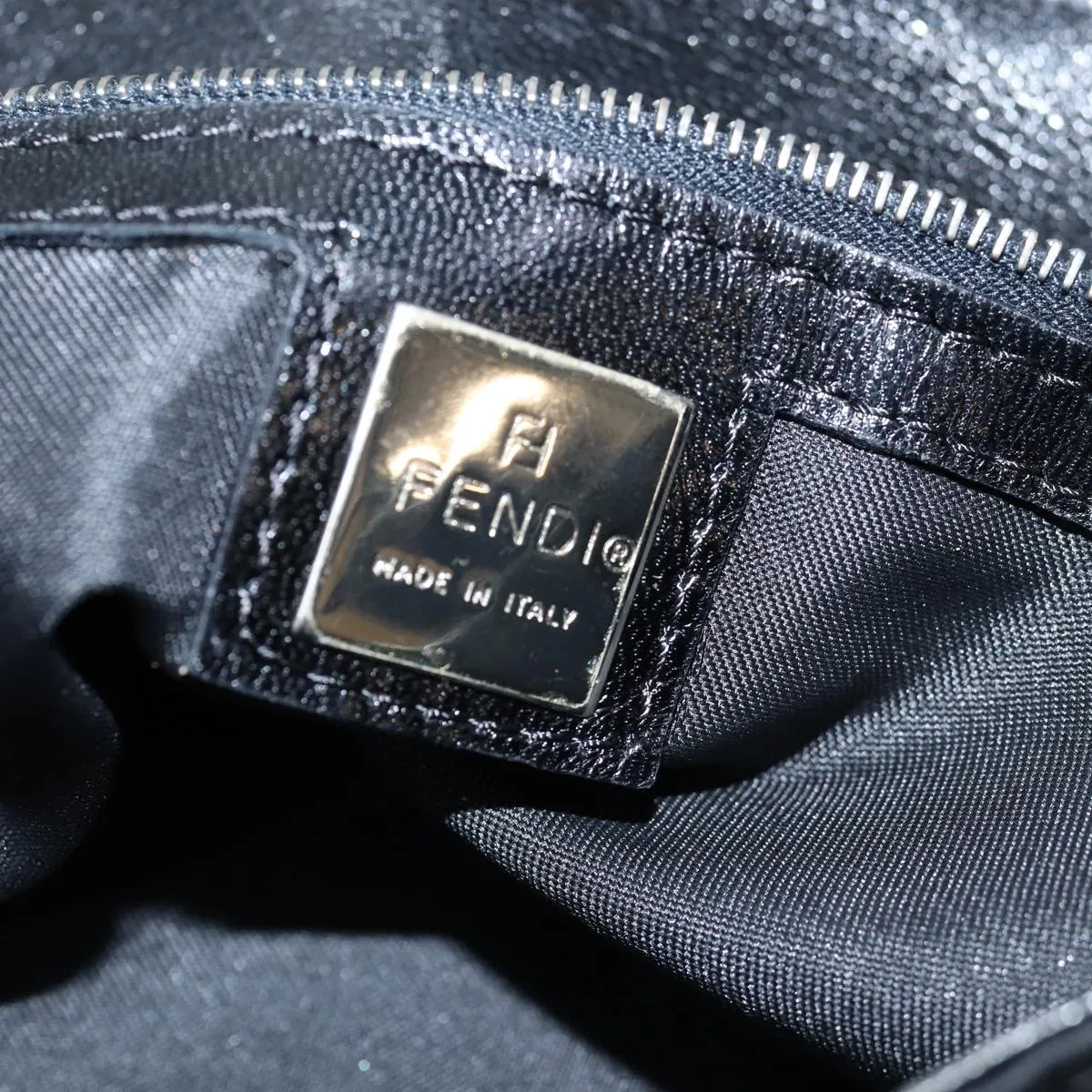FENDI Tote Bag Nylon Black ep4415