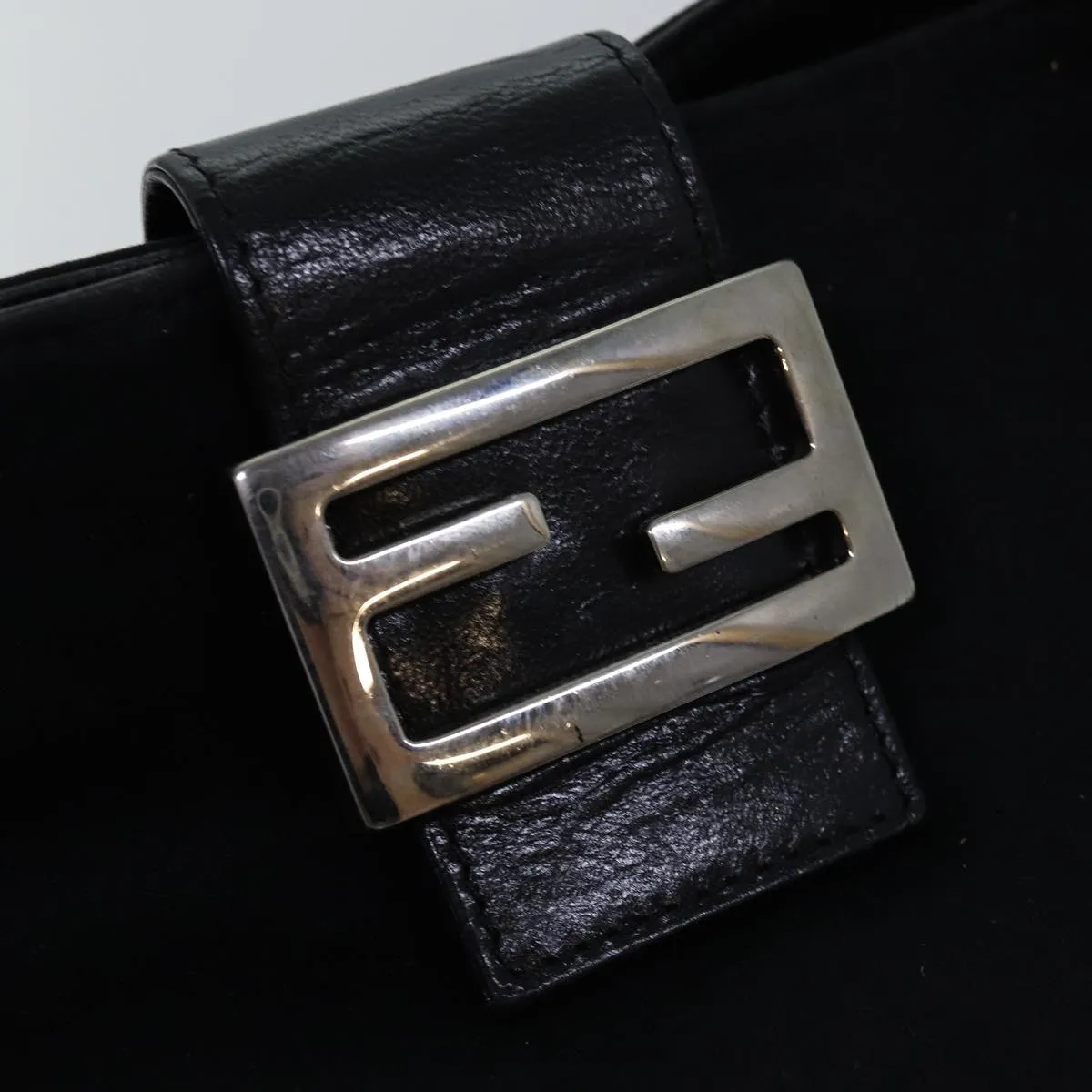 FENDI Tote Bag Nylon Black ep4415
