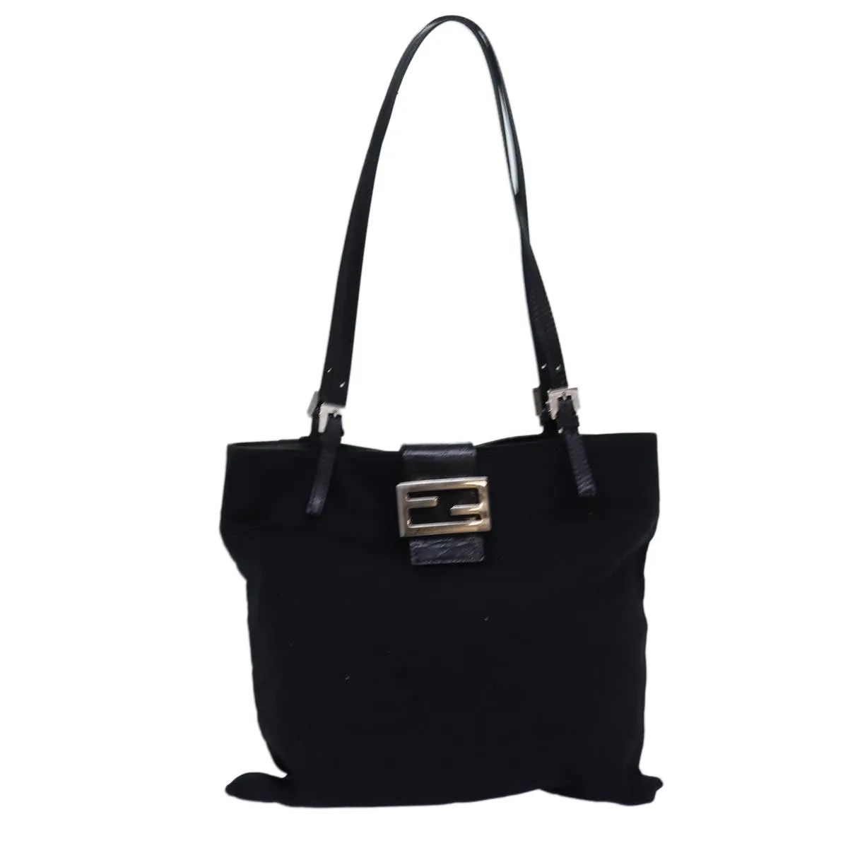 FENDI Tote Bag Nylon Black ep4415