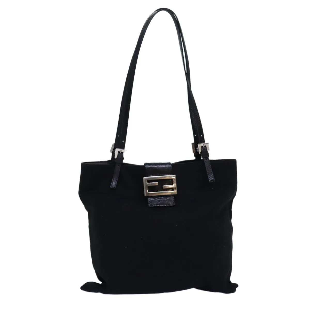 FENDI Tote Bag Nylon Black ep4415
