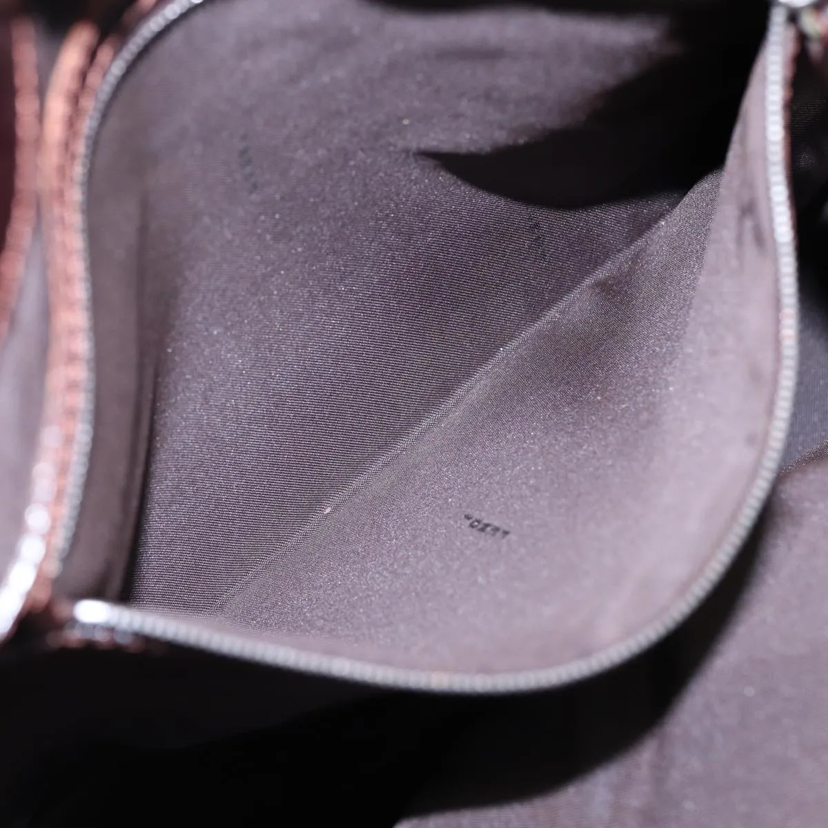 FENDI Zucca Canvas Tote Bag Brown Black yk14553