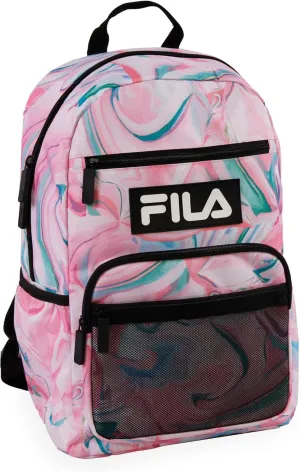 Fila Vermont 2 Laptop Backpack, Pink Marble, One Size