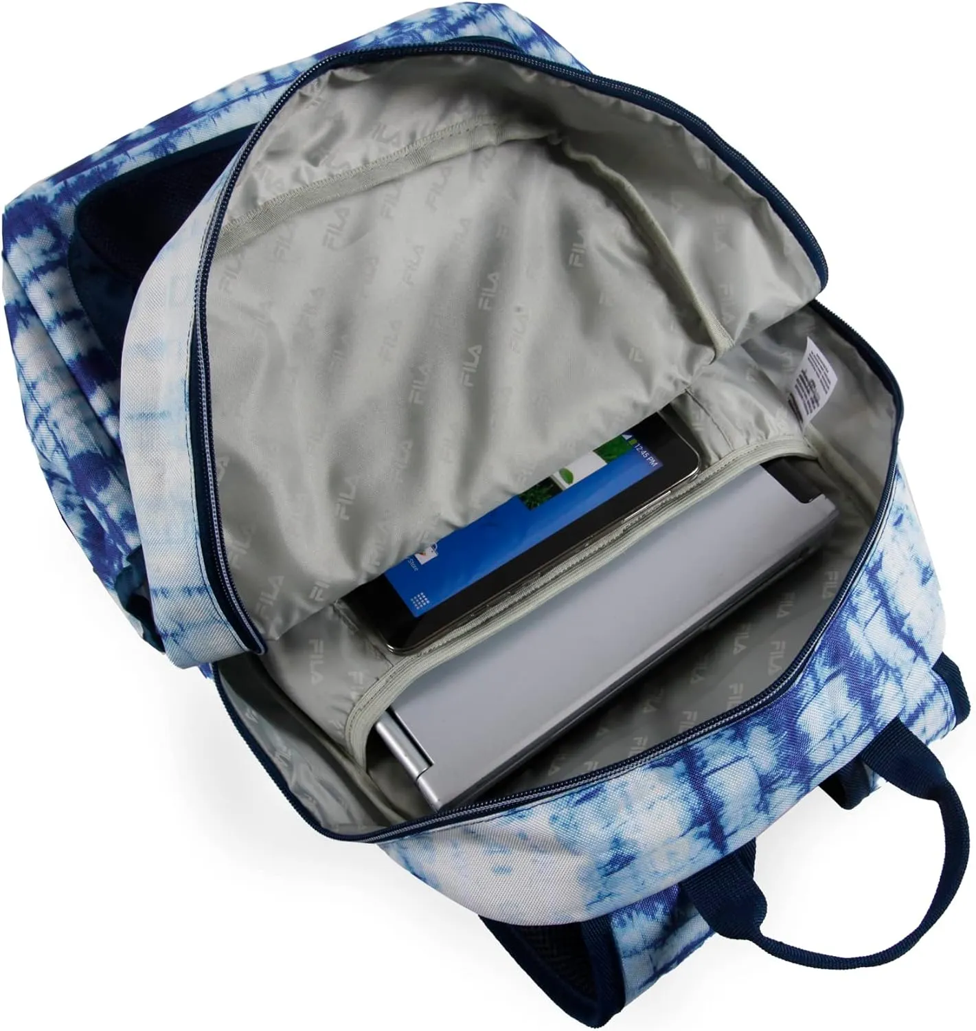 Fila Vermont 2 Laptop Backpack, TIE DYE Blue, One Size