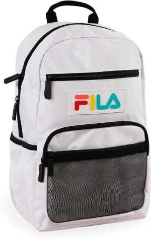 Fila Vermont 2 Laptop Backpack, White/Mixed, One Size