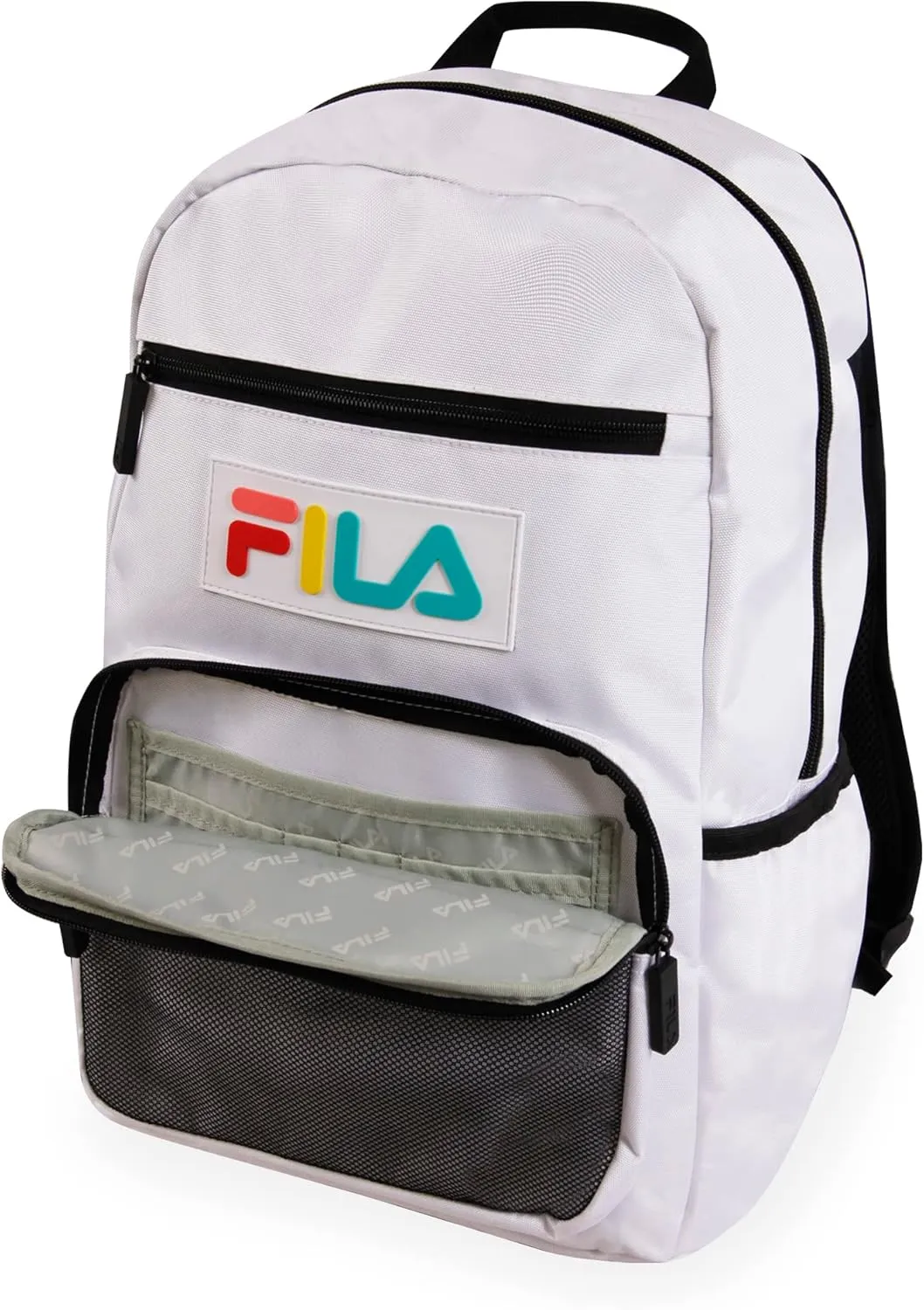 Fila Vermont 2 Laptop Backpack, White/Mixed, One Size