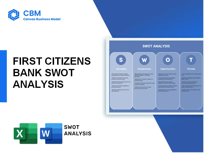 FIRST CITIZENS BANK SWOT ANALYSIS