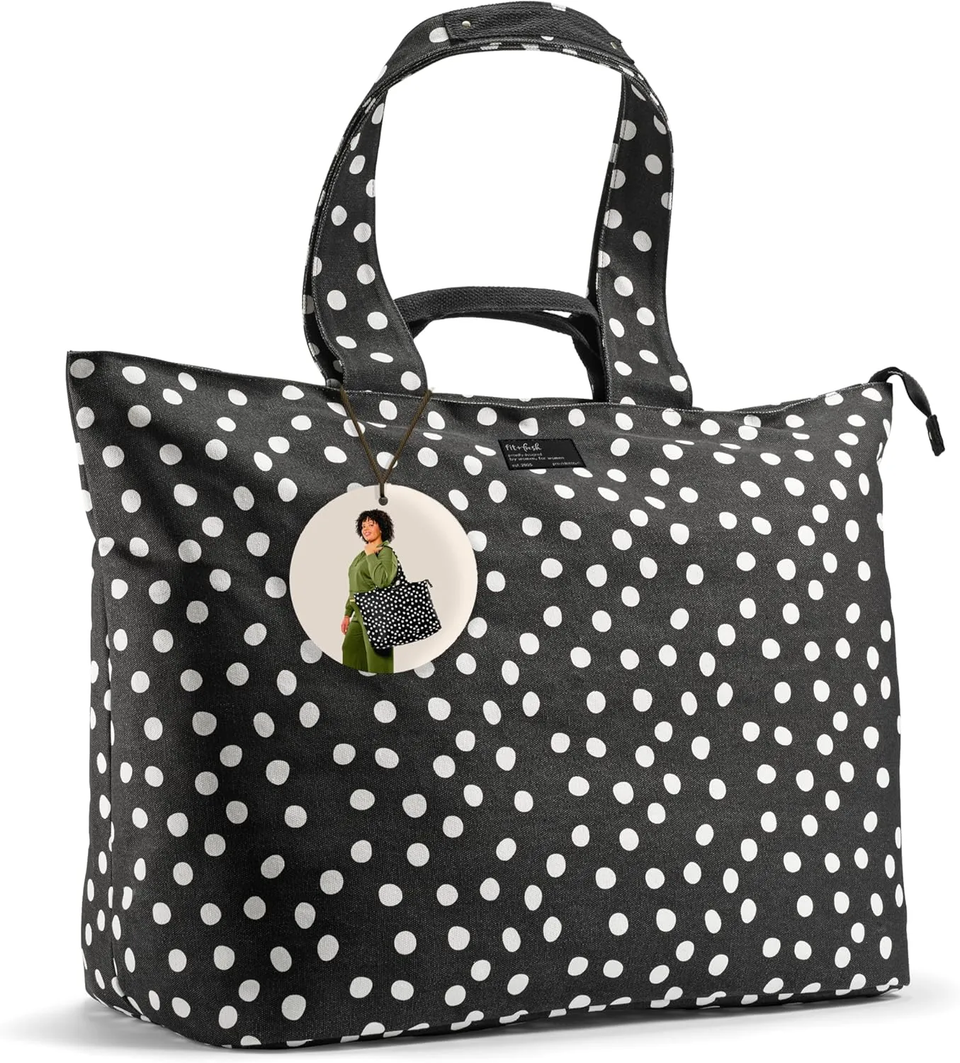 Fit & Fresh Large Beach Bag for Women - Extra Large Travel Tote With Pockets