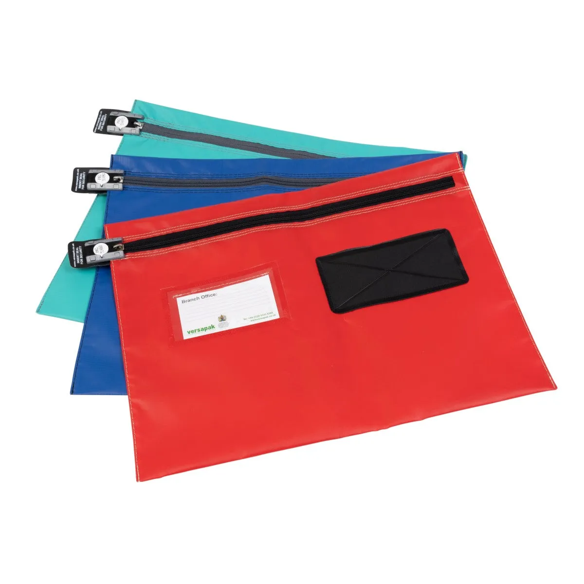 Flat Document Wallet - Wide Opening