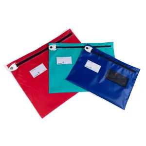 Flat Document Wallet - Wide Opening
