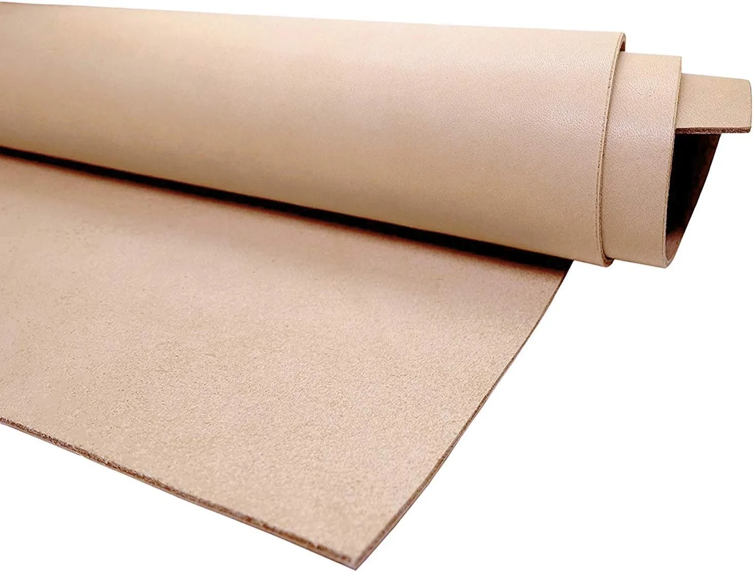 Flawless 2PCS 11.5''X12'' Vegetable Tanned Leather 5-6oz Precut| Import A Grade Tooling Leather Hide Full Grain Vegetable Tanned Leather for Carving, Molding(2PCS 11.5''x12'' 1.9-2.3mm)