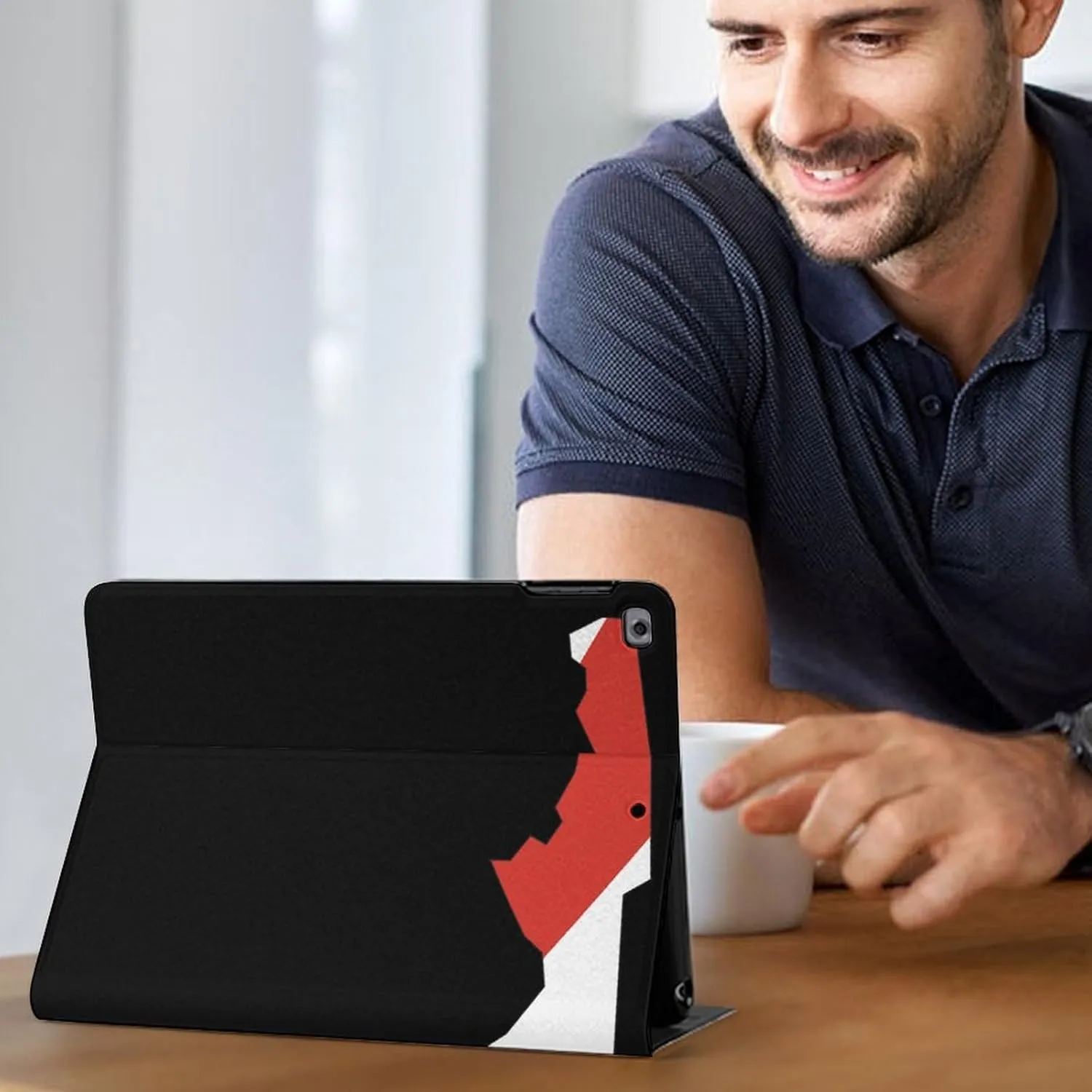 Florida State Flag Map Fashion Case Compatible with ipad 2017/2018/Air1/Air2 (9.7in) Waterproof Protective Cover Adjustable Stand Auto Sleep/Wake