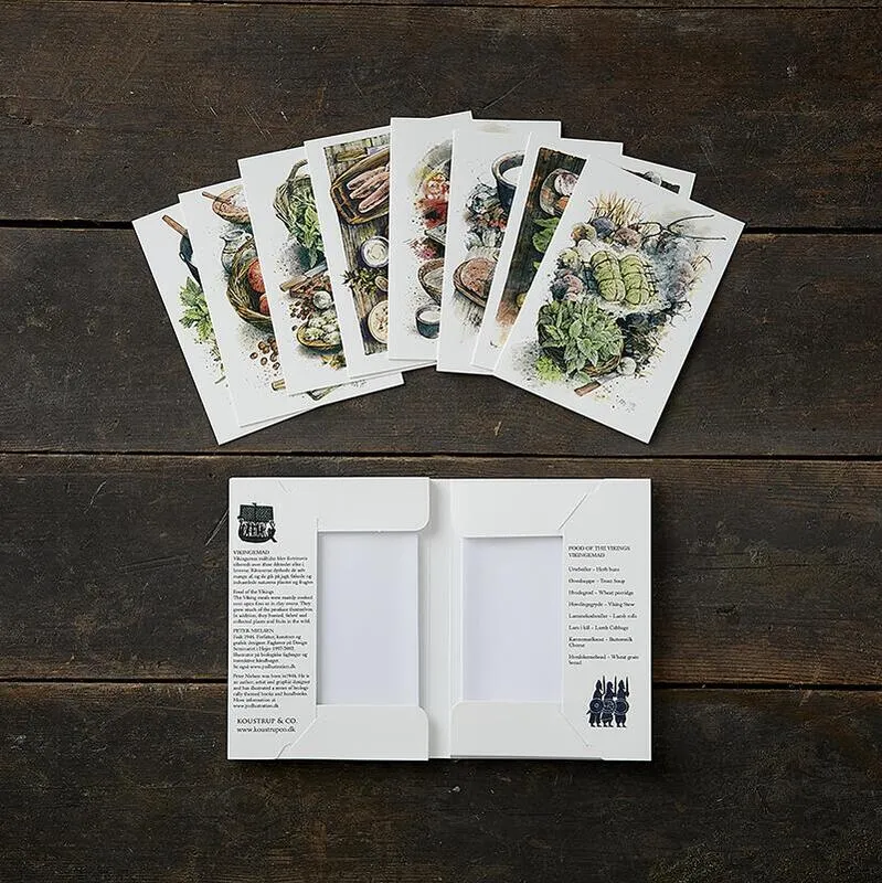 Food of the Vikings Note Card Folder