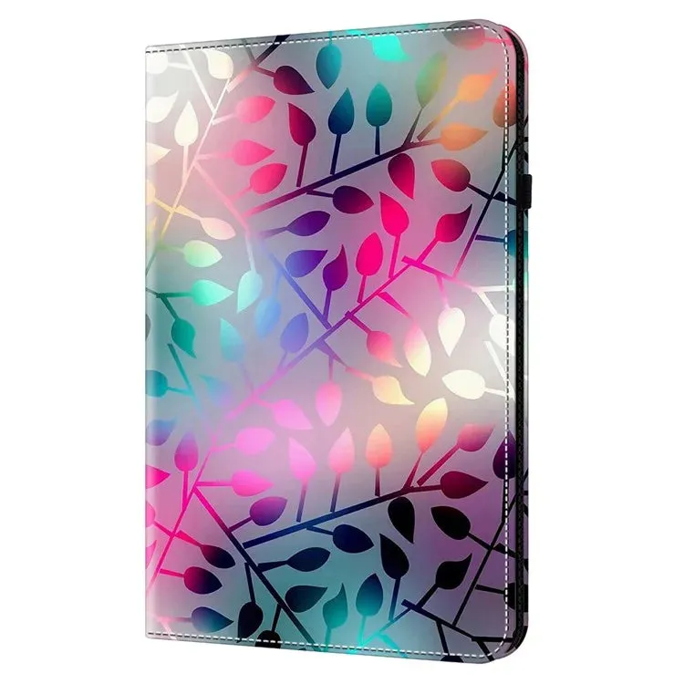 For Honor Pad X8a Case Flip Stand Leather Tablet Cover Pattern Printed