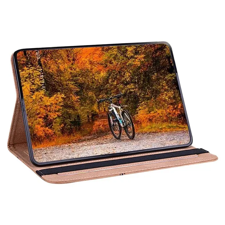 For Honor Pad X8a Case Flip Stand Leather Tablet Cover Pattern Printed