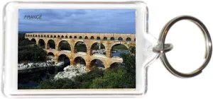 France French Acrylic Keychains KeyRings Holders Grp 2