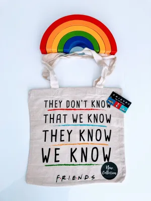 Friends tote shopping bag