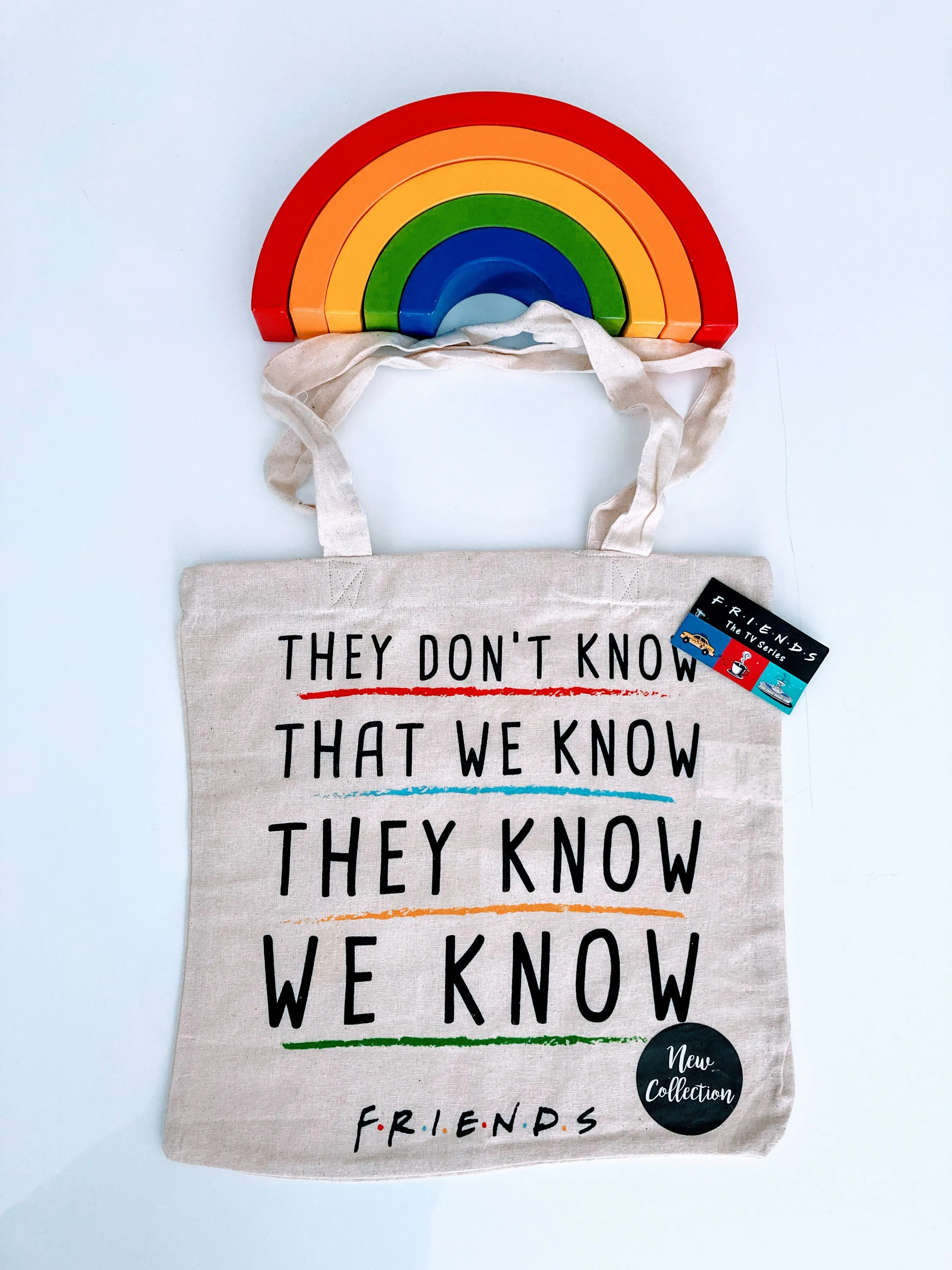 Friends tote shopping bag