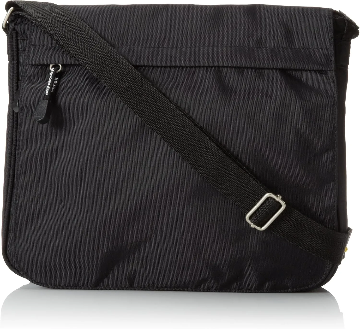 Full Flap Shoulder Bag Pw, Black, One Size