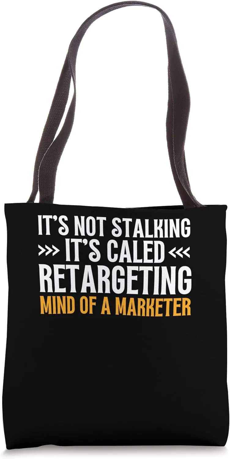 Funny Marketing Art For Men Women Online Marketer Brand Tote Bag