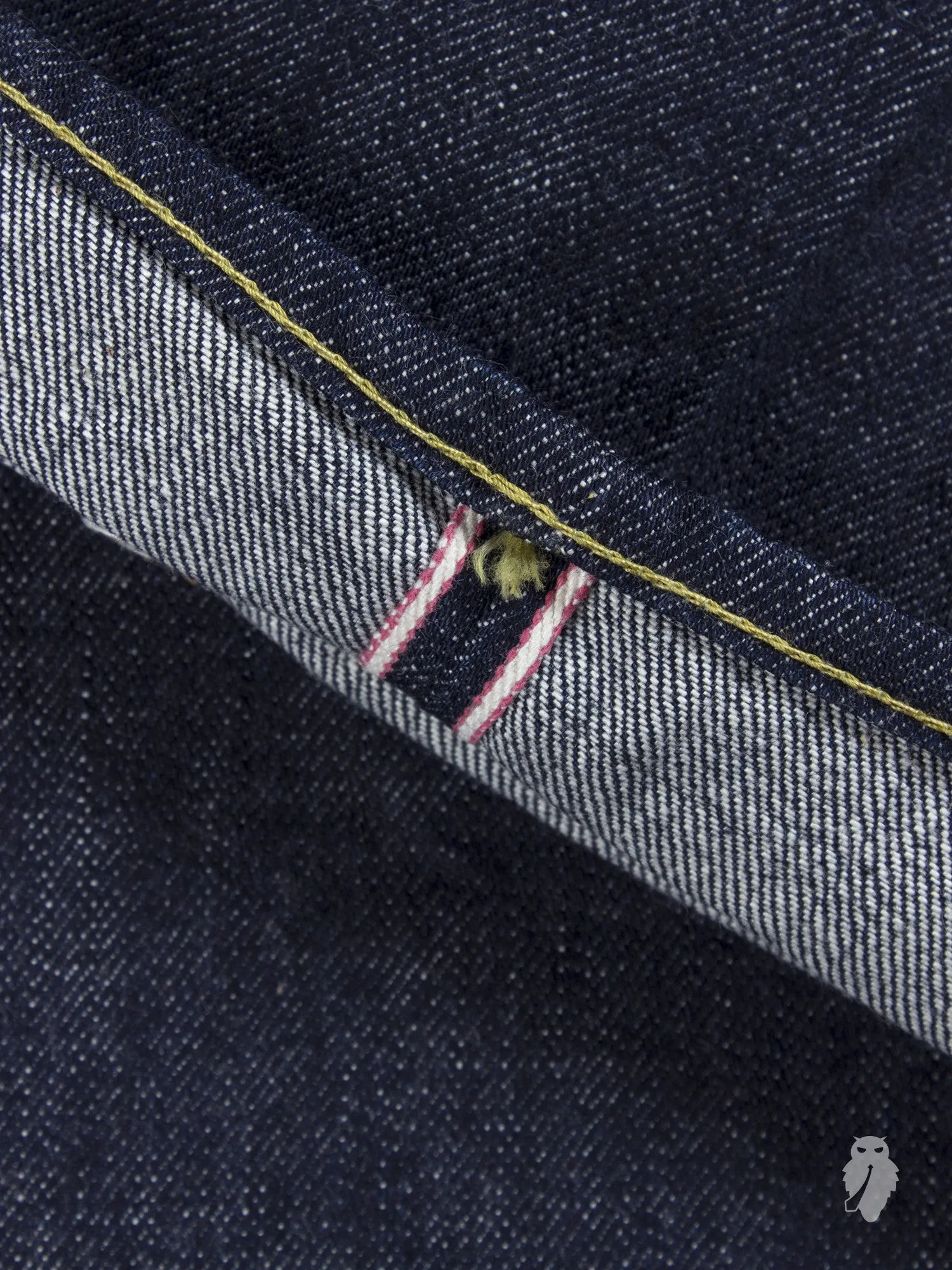 G007-MB "Copper Label" Old Blue 14.7oz Selvedge Denim - Tight Straight Fit