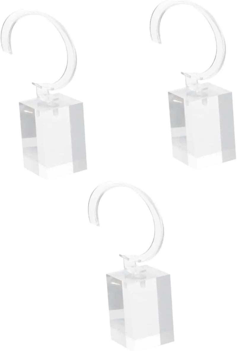 GALPADA 3pcs Watch Display Stand Bangle Holder Desktop Bangle Stand Transparent Watch Holder Bracelet Rack Bracelet Storage Rack Universal Watch Holders Watch Display Holder Watch Stand