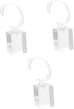 GALPADA 3pcs Watch Display Stand Bangle Holder Desktop Bangle Stand Transparent Watch Holder Bracelet Rack Bracelet Storage Rack Universal Watch Holders Watch Display Holder Watch Stand