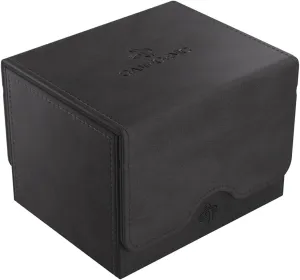 GameGenic Card Deck Box – Deck Box: Sidekick XL Black 100CT – Durable and Sturdy TCG, OCG Card Storage – Compatible with Pokemon Yugioh Commander and MTG Magic: The Gathering Cards