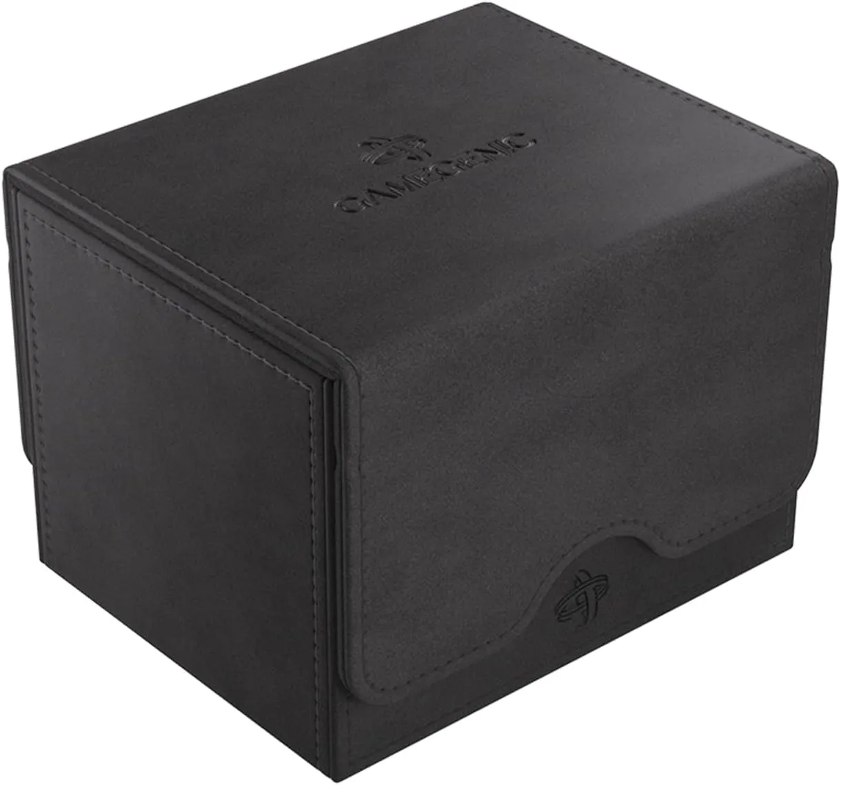 GameGenic Card Deck Box – Deck Box: Sidekick XL Black 100CT – Durable and Sturdy TCG, OCG Card Storage – Compatible with Pokemon Yugioh Commander and MTG Magic: The Gathering Cards