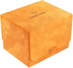 GameGenic Card Deck Box – Deck Box: Sidekick XL Orange 100CT – Durable and Sturdy TCG, OCG Card Storage – Compatible with Pokemon Yugioh Commander and MTG Magic: The Gathering Cards