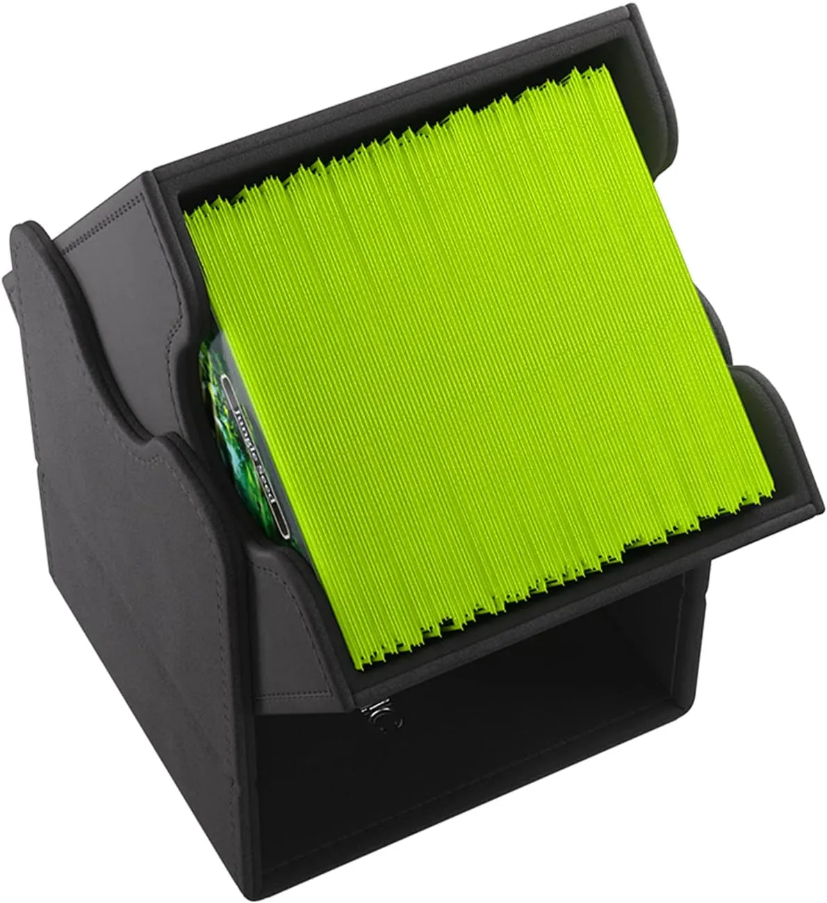 GameGenic Card Deck Box – Deck Box: Squire XL Black 100CT – Durable and Sturdy TCG, OCG Card Storage – Compatible with Pokemon Yugioh Commander and MTG Magic: The Gathering Cards