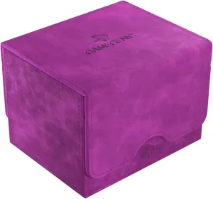 GameGenic Deck Box – Sidekick XL Purple 100CT – Durable and Sturdy TCG, OCG, CCG Card Storage – Compatible with Pokemon, Yugioh, Commander, and MTG Magic: The Gathering Cards