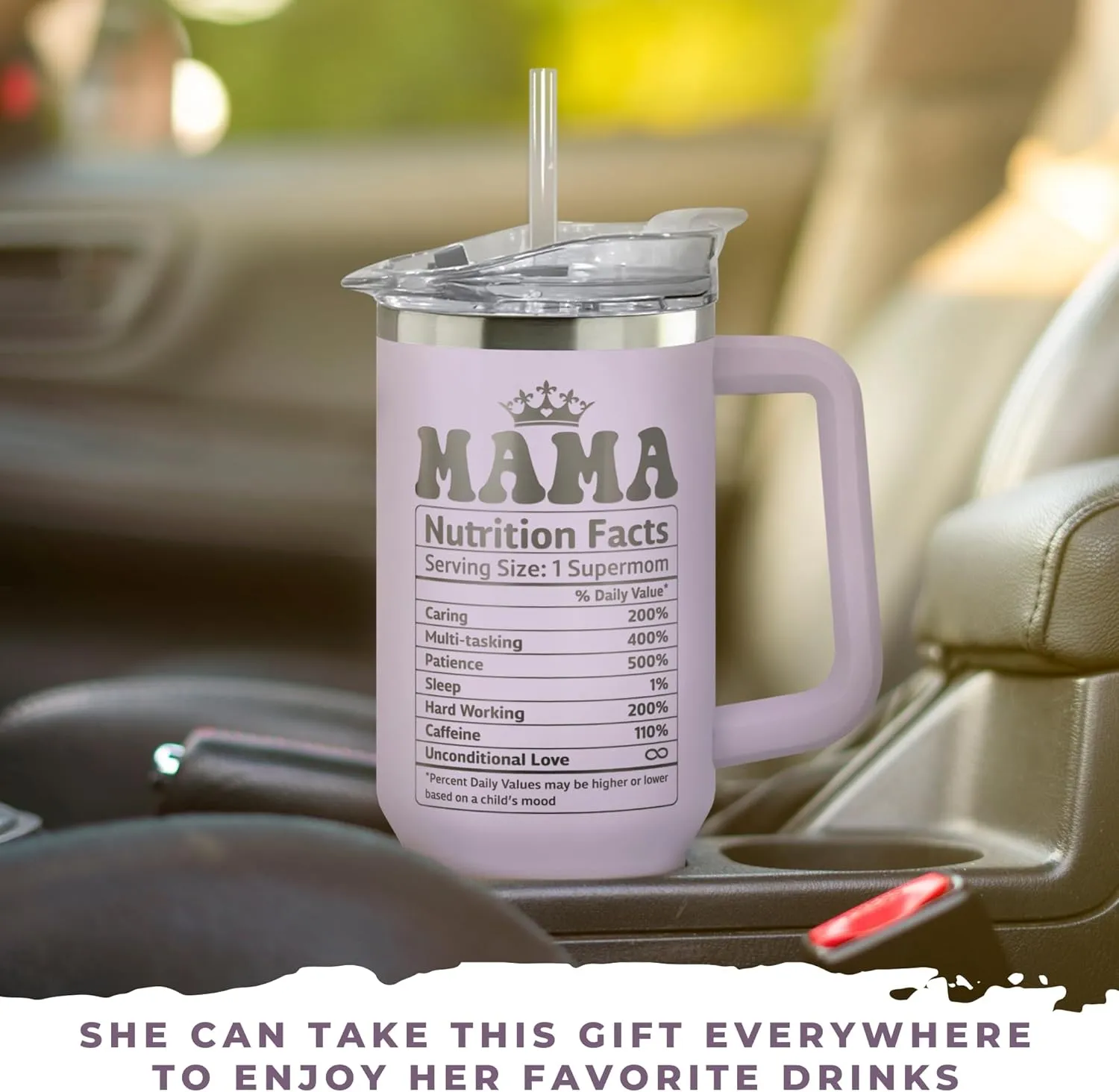 Gifts for Mom from Daughter Son - Mothers Day Gifts for Mom, Mama - Birthday, Mother's Day, Christmas Gift Ideas for Moms - Gift for Moms, Mothers from Kids - 40 Oz Stainless Steel Tumbler