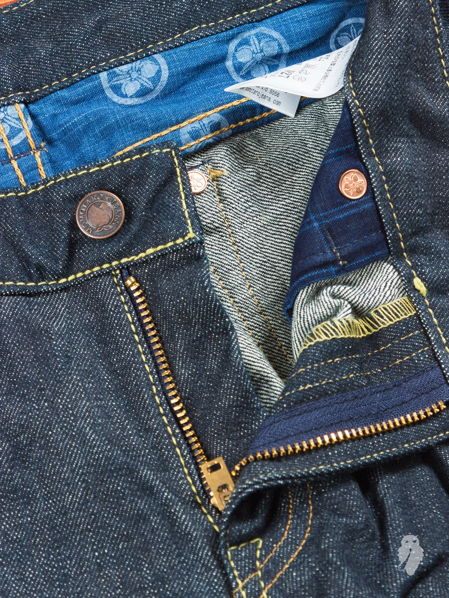 GL007-MZ "Copper Label" 14.7oz Women's Selvedge Denim - Tight Straight Fit