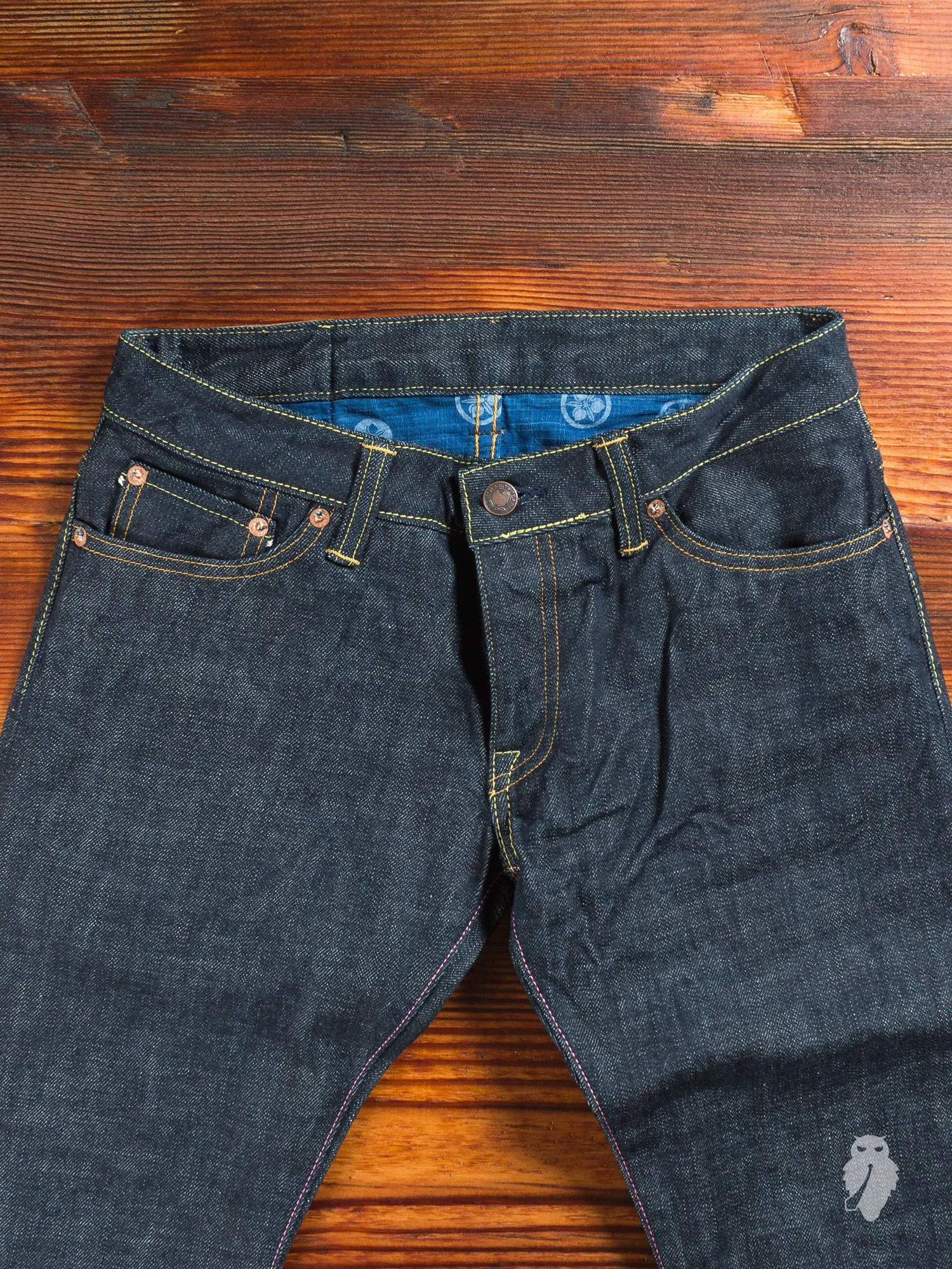 GL007-MZ "Copper Label" 14.7oz Women's Selvedge Denim - Tight Straight Fit