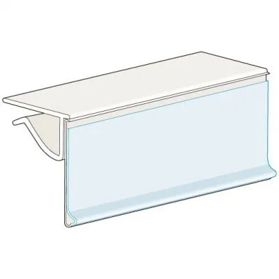 Glass Shelf Ticket Holder
