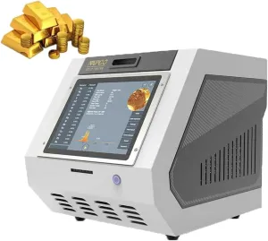 Gold Purity Tester,24K Gold Elements XRF Purity Density Testing Machine,Precious Metal Analyzer,Gold Purity Content Detector,for Gold, Silver, Platinum, Palladium