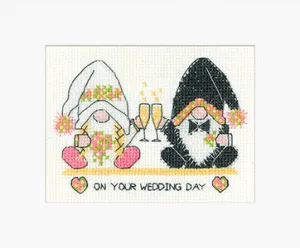 Gonk - Wedding Day Cards (Heritage Stitchcraft)