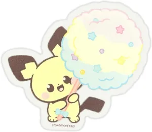 Gourmandies Pokémon Poké Piece Mobile Sticker Pichu POKE-899B