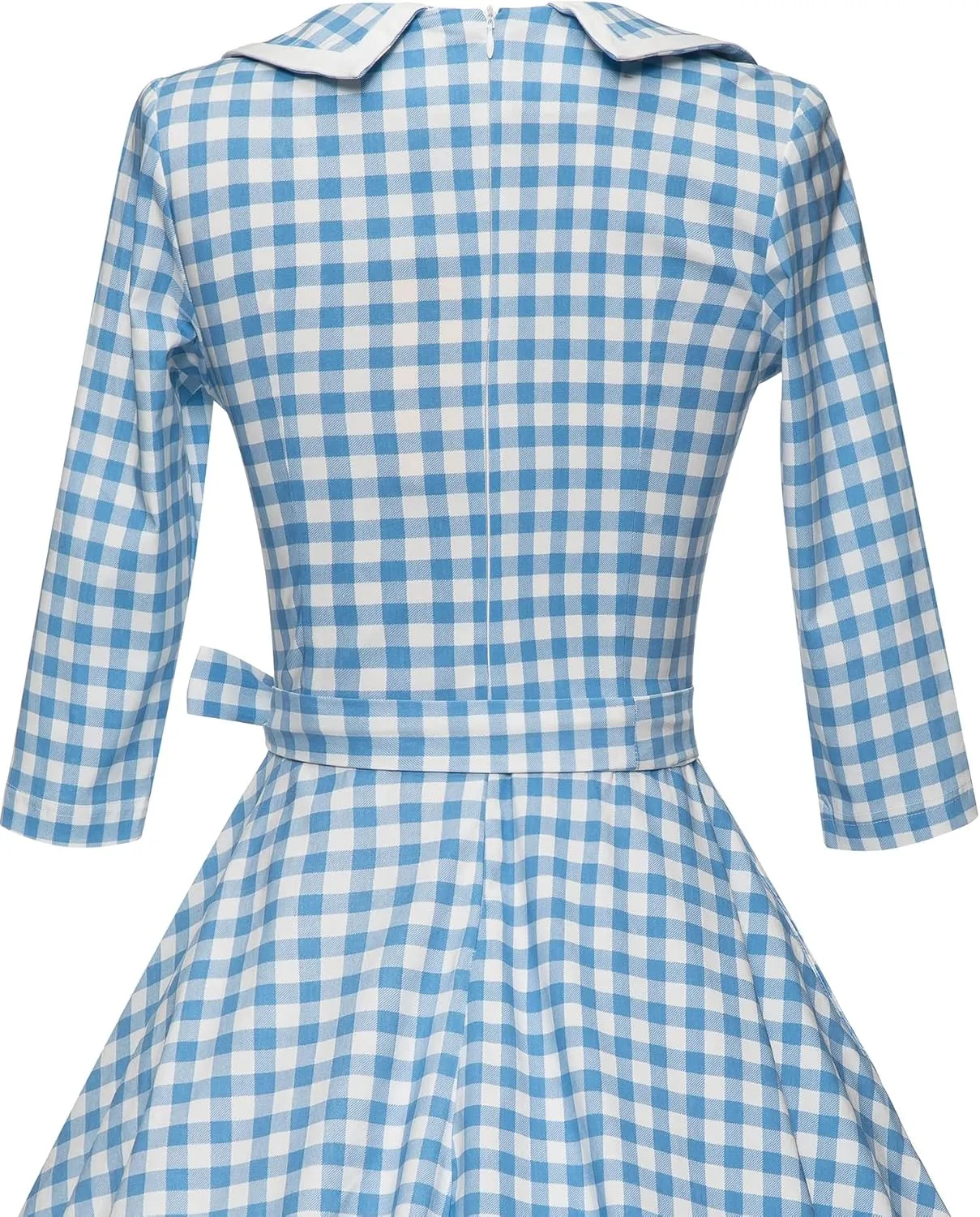 GownTown Womens Dresses 1950s Vintage Swing Stretchy Dresses with Pockets