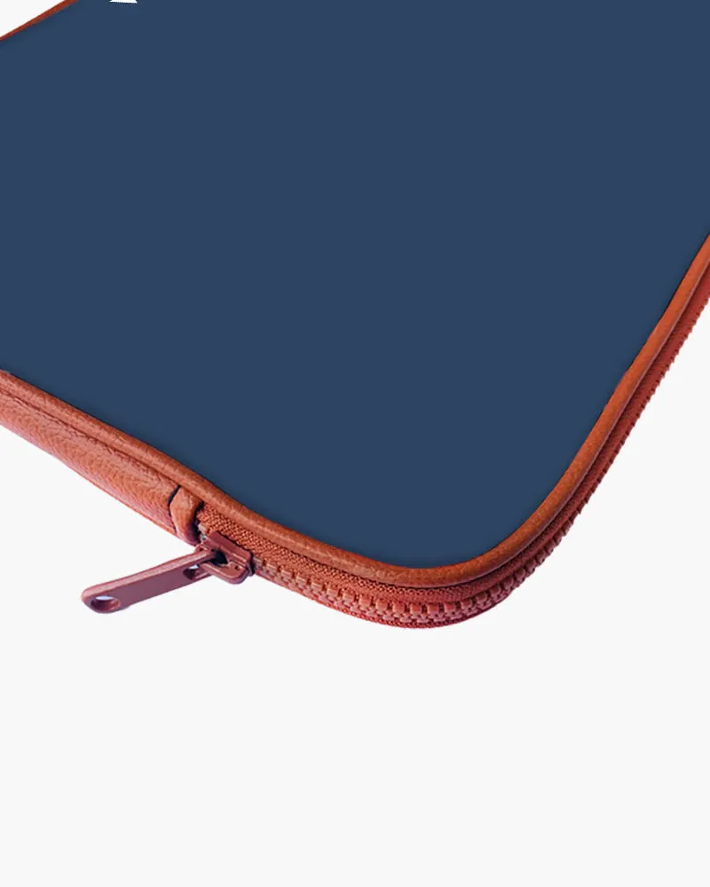 Gray Blue Life MacBook / Laptop-Sleeve