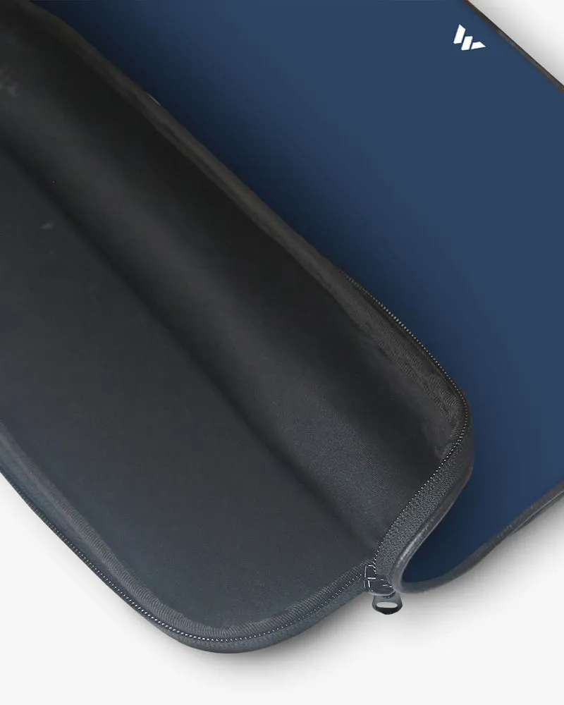 Gray Blue Life MacBook / Laptop-Sleeve