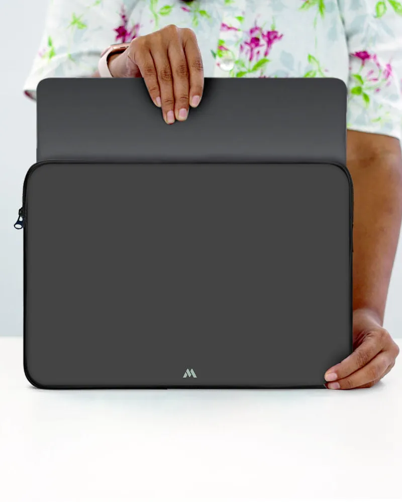 Gray in Absentia MacBook / Laptop-Sleeve