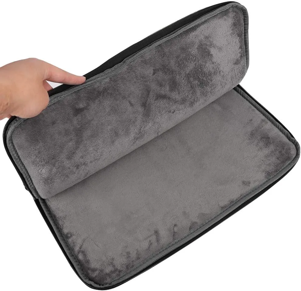 Grey Laptop Sleeve with Handle 15 15.6-inch Made for Acer Aspire, Chromebook, Predator, Nitro, Swift, ConceptD